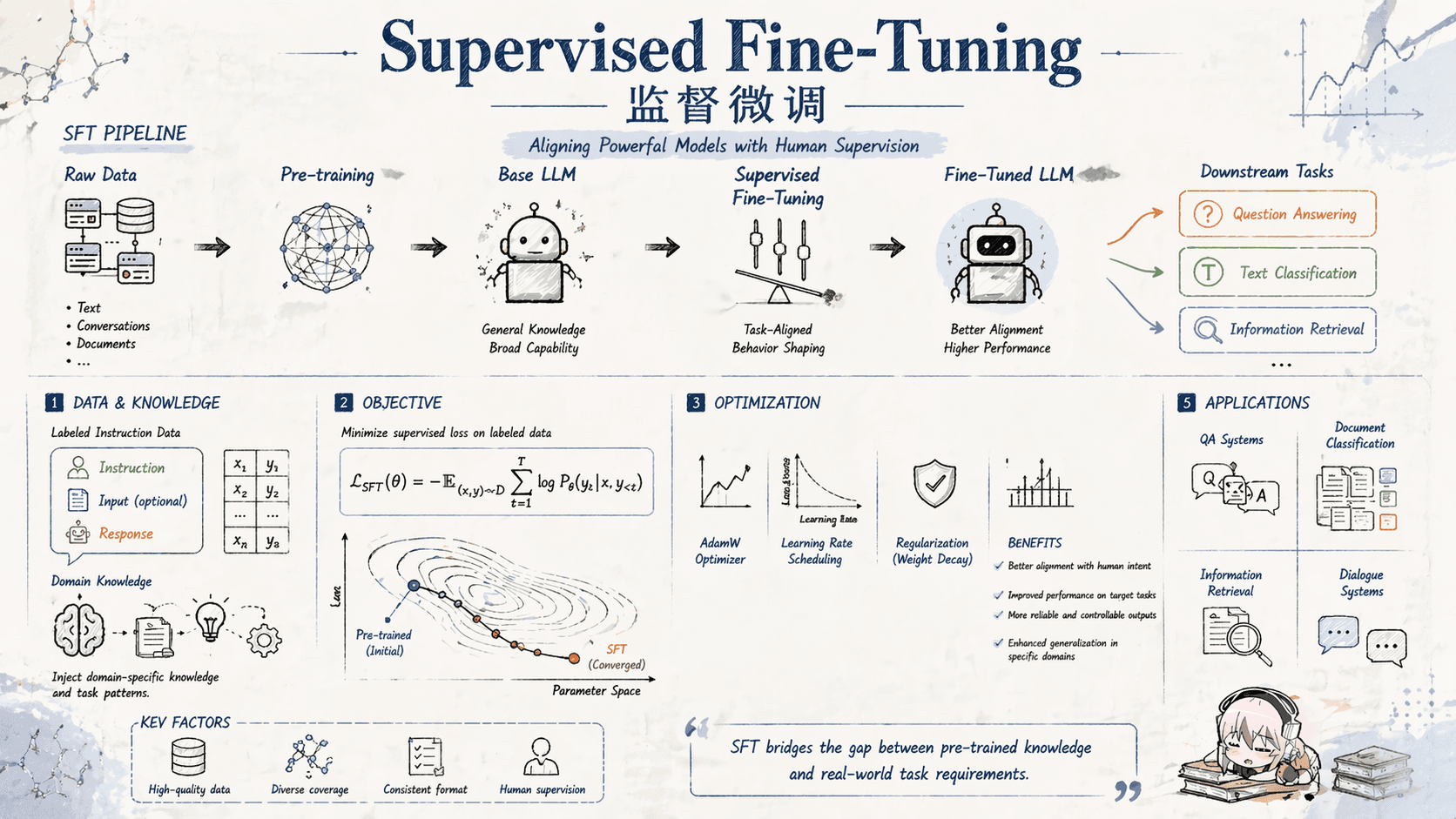 Supervised Fine-Tuning 监督微调